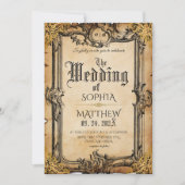 Fantasy-Mittelalterliche Hochzeit Einladung (Vorderseite)