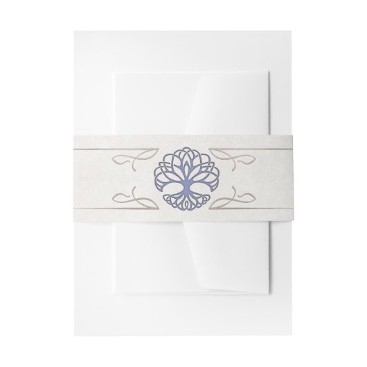 Fantasy Mittelalterliche keltische Hochzeit Einladungsbanderole (Vorderseite Beispiel)