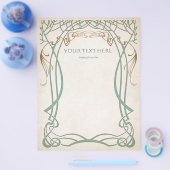 Fantasy Mittelalterliche keltische Hochzeit Flyer (Einzeln)