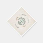 Fantasy Mittelalterliche keltische Hochzeit Serviette (Ecke)