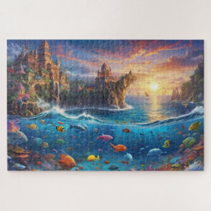 Fantasy Mittelalterliches Leben Leben harte Lösung Puzzle