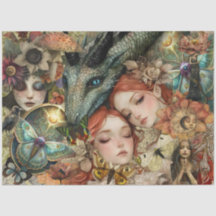 Fantasy-Mixed-Media-Garten-Collage-Decoupage