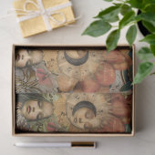 Fantasy-Mixed-Media-Garten-Collage-Decoupage Seidenpapier (Geschenk)