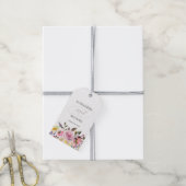 Fantasy | Moderne Aquarell-Gastgeschenk Hochzeit Geschenkanhänger (Mit Garn)