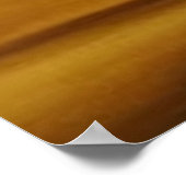 Fantasy Moderne Kunst Gold rot Poster (Ecke)