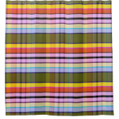 Fantasy Mood Kariert LD Duschvorhang (Vorderseite)