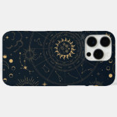 Fantasy Moon and Stars Case-Mate iPhone Hülle (Rückseite (Horizontal))
