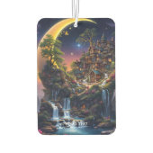 Fantasy Moon Waterfall Forest Autolufterfrischer (Rückseite)