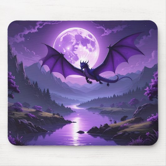 Fantasy Moonlight Mouse Pad for Gamers & Creators Mousepad (Vorne)