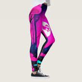 Fantasy Moonlit Woods Art Leggings (Rechts)