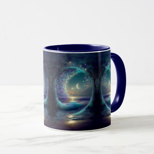 Fantasy Moons Tasse (VorderseiteRechts)