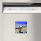 Fantasy Moth Hunters Magnet (In Situ (Geschirrspüler))