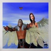 Fantasy Moth Hunters Poster (Vorne)