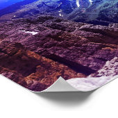 Fantasy Mountain Landschaft in Italien, Europa Poster (Ecke)