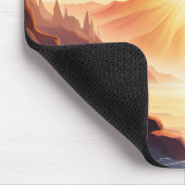 Fantasy Mountain Valley Lake Mousepad (Ecke)