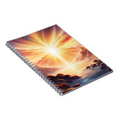 Fantasy Mountain Valley Lake Notizblock (Rechte Seite)