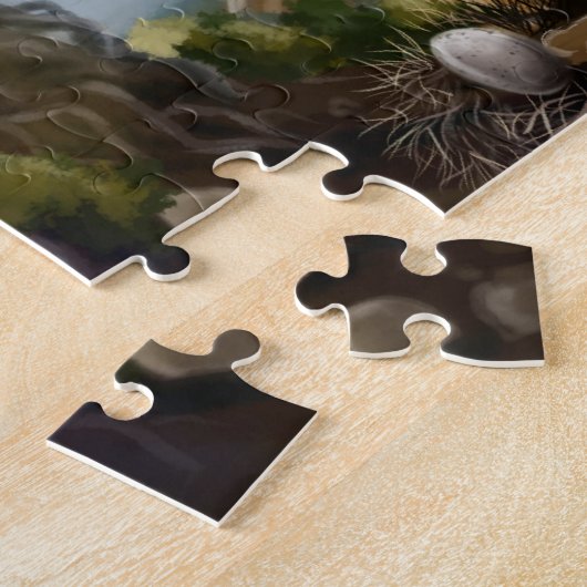 Fantasy Mountains Griffin Nest Puzzle (Seite)