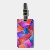 Fantasy Mountains View from the Sky Gepäckanhänger (Vorderseite vertikal)