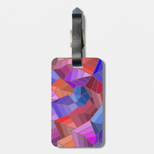 Fantasy Mountains View from the Sky Gepäckanhänger (Rückseite vertikal)