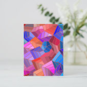 Fantasy Mountains View from the Sky Postkarte (Stehend Vorderseite)