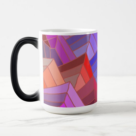 Fantasy Mountains View from the Sky Verwandlungstasse (Links)