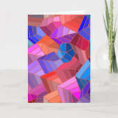 Fantasy Mountains View von Sky Karte (Vorderseite)