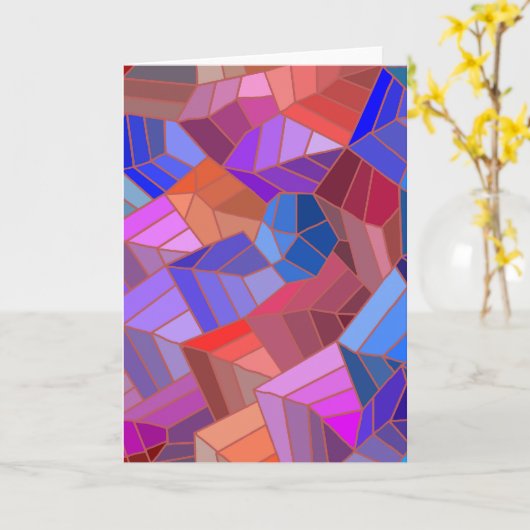 Fantasy Mountains View von Sky Karte (Gelbe Blume)