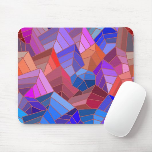 Fantasy Mountains View von Sky Mousepad (Mit Mouse)