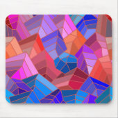 Fantasy Mountains View von Sky Mousepad (Vorne)