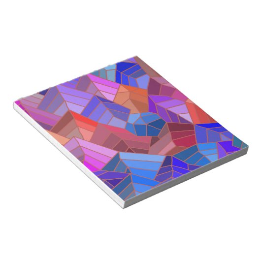 Fantasy Mountains View von Sky Notizblock (angewinkelt)