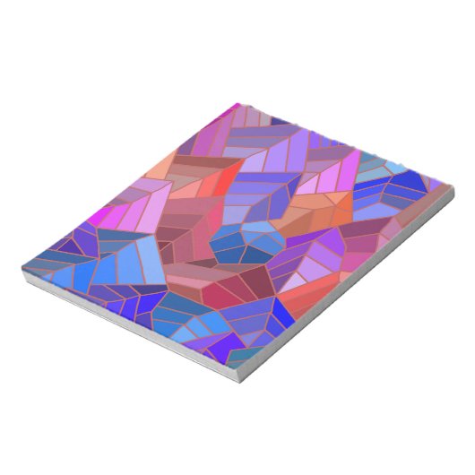 Fantasy Mountains View von Sky Notizblock (Rotiert)