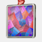 Fantasy Mountains View von Sky Ornament Aus Metall (Links)