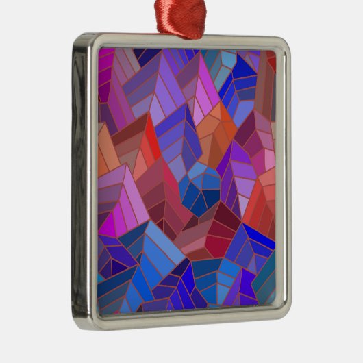 Fantasy Mountains View von Sky Ornament Aus Metall (Rechts)