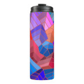 Fantasy Mountains View von Sky Thermosbecher (Vorderseite)