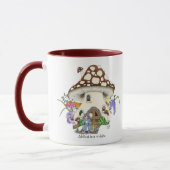 Fantasy Mouse House Bloral Tasse (Links)