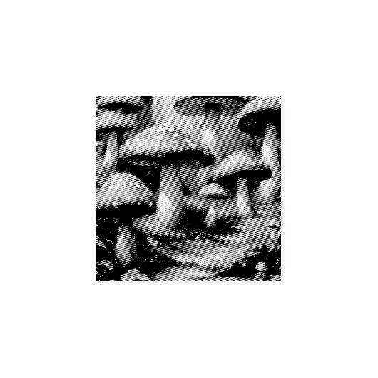 Fantasy Mushrom Gummistempel (Prägung)