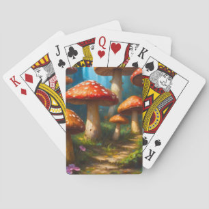 Fantasy Mushrom Klassische Spielkarten