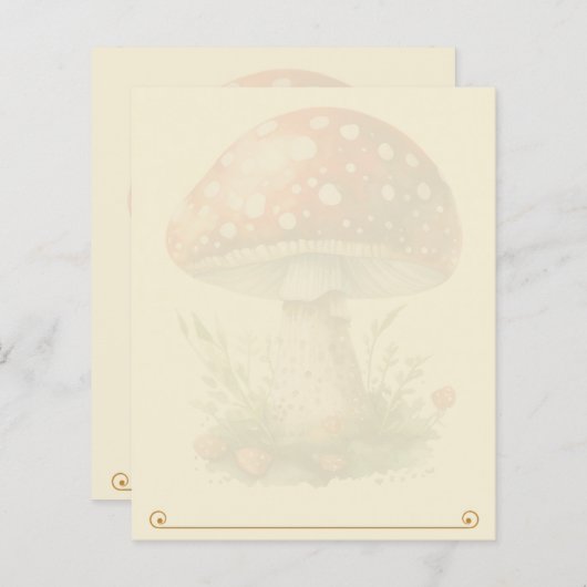 Fantasy Mushroom (Vorne/Hinten)