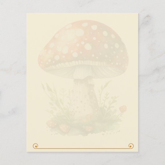 Fantasy Mushroom (Rückseite)