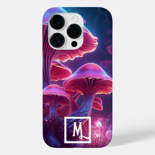 Fantasy Mushroom Case-Mate iPhone Hülle (Rückseite)