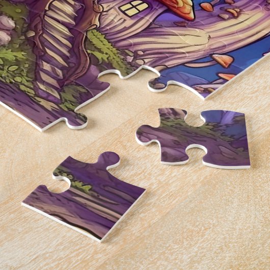 Fantasy Mushroom house Puzzle (Seite)