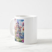 Fantasy Mushroom House Tasse (Vorderseite Links)