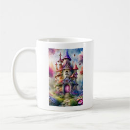 Fantasy Mushroom House Tasse