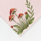 Fantasy Mushrooms Fleecedecke (Ecke)