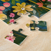 Fantasy Mushrooms in einem Wald von Mondschein Puzzle (Seite)