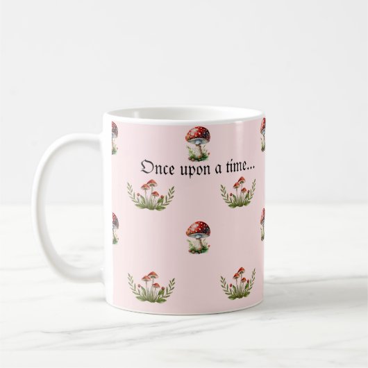 Fantasy Mushrooms Kaffeetasse (Links)