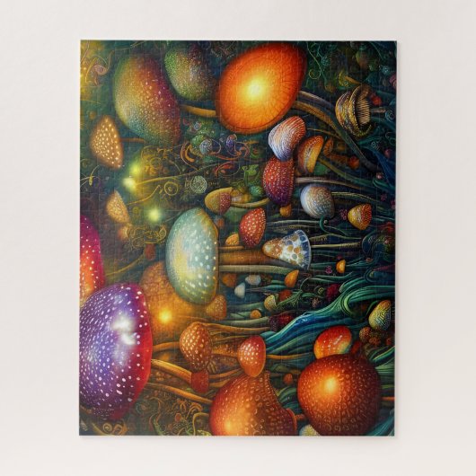 Fantasy Mushrooms Puzzle (Vertikal)