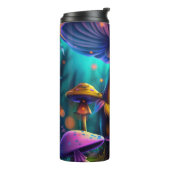 Fantasy Mushrooms Tumbler Thermosbecher (Nach links gedreht)