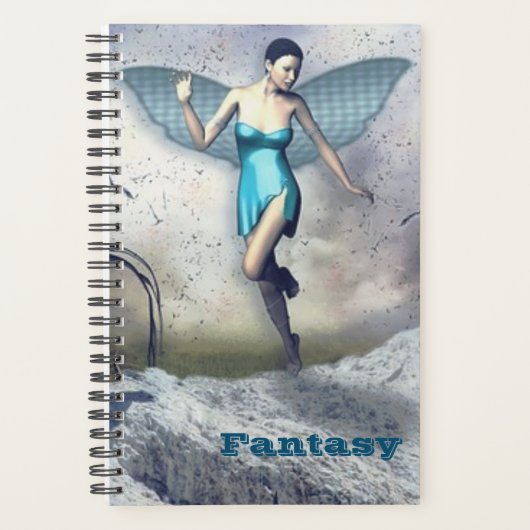 FANTASY, Mystical Elf Fairy Fun Journal Planer (Vorderseite)