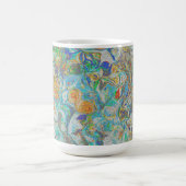 Fantasy Nature Abstract - Boho Colorful Art Kaffeetasse (Mittel)